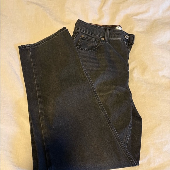 NWOT We The Free Black Straight-Leg Jeans - Picture 10 of 10